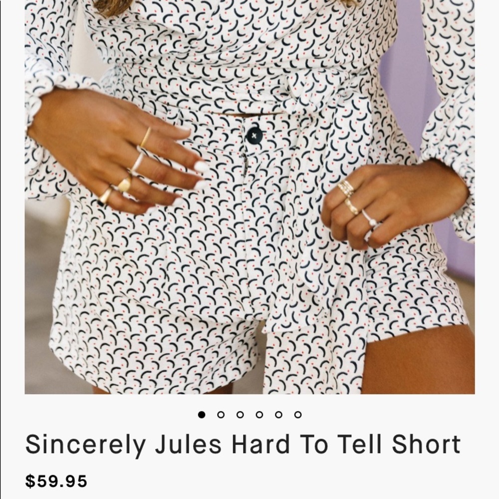 NWT BillabongxSincerely Jules Hard To Tell Shorts